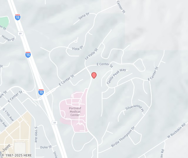 Location Map: 444 Hospital Way Pocatello, ID 83201